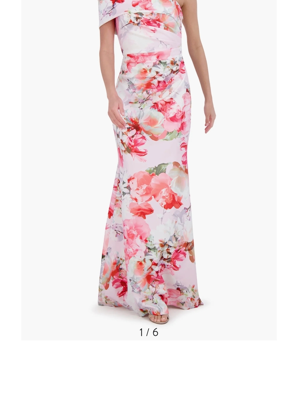 Floral Pink Maxi Dress